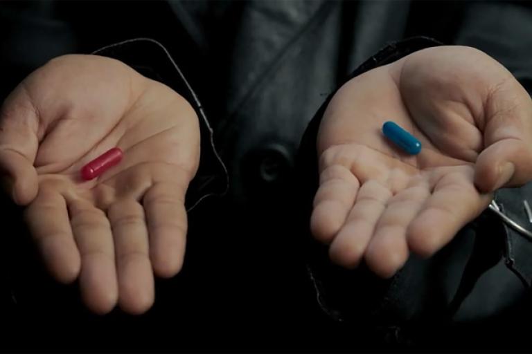 red pill blue pill